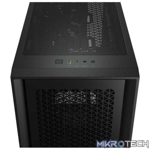 Corsair Carbide series 4000D Airflow all Black ATX Chassis with Tempered glass side panel - Image 6